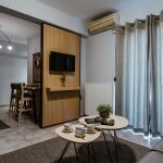 A furnished vacation apartment in Nafplio, Greece.
