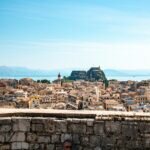 Discover the stunning architecture and fortress in Corfu Old Town, Greece.